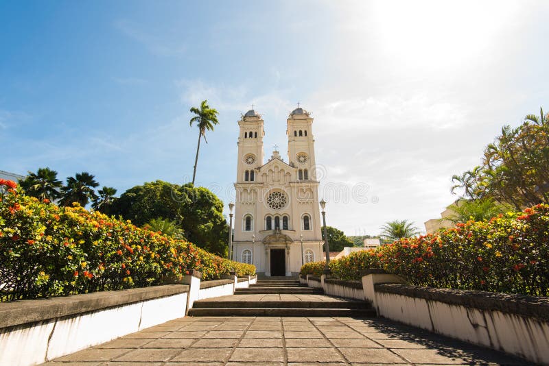 Fasade De La Iglesia Católica En Río De Janeiro Imagen de archivo - Imagen  de hermoso, cultura: 212805575