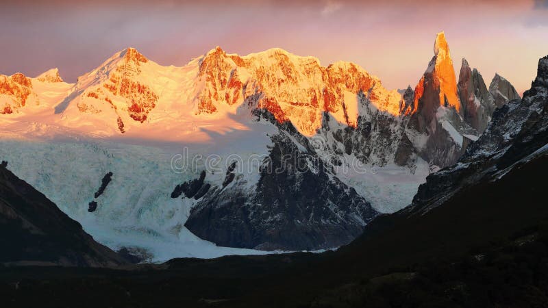 Cerro Torre Mountain In Patagonia Argentina Stock Photo Image Of