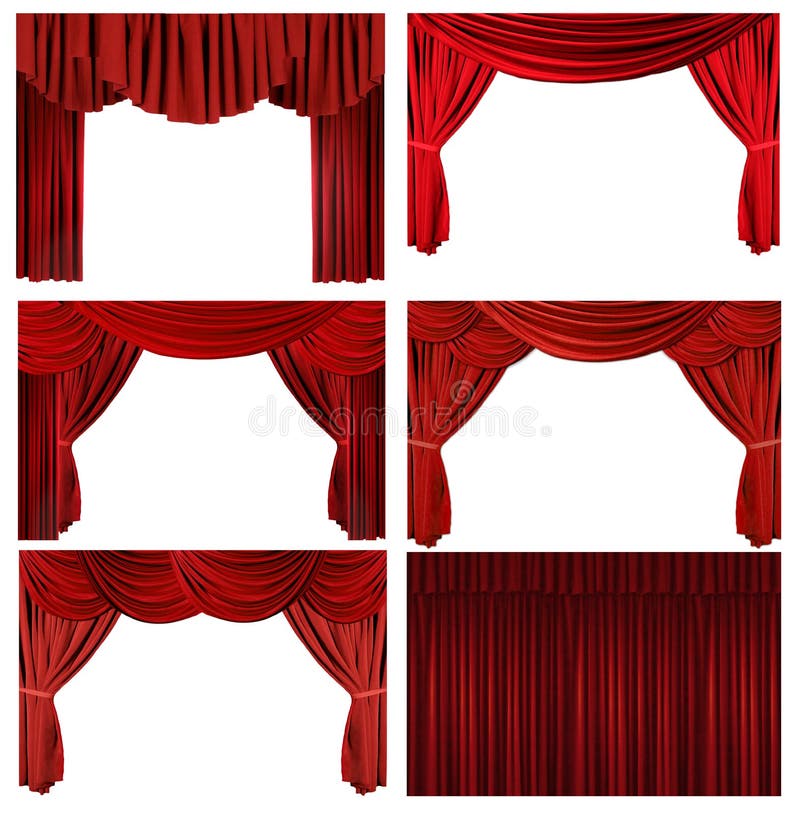 Theater Stage Drape Curtain Elements to Easily Extract and Design Your Own Background. Theater Stage Drape Curtain Elements to Easily Extract and Design Your Own Background