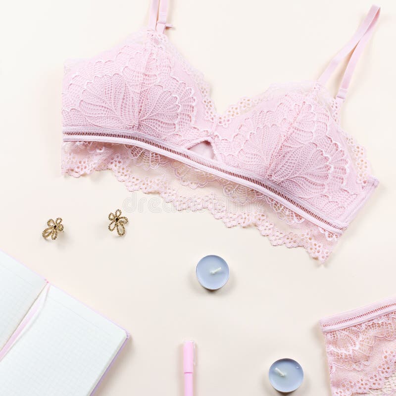 Minimal Lingerie Flat Lay by Stocksy Contributor Minette Hand