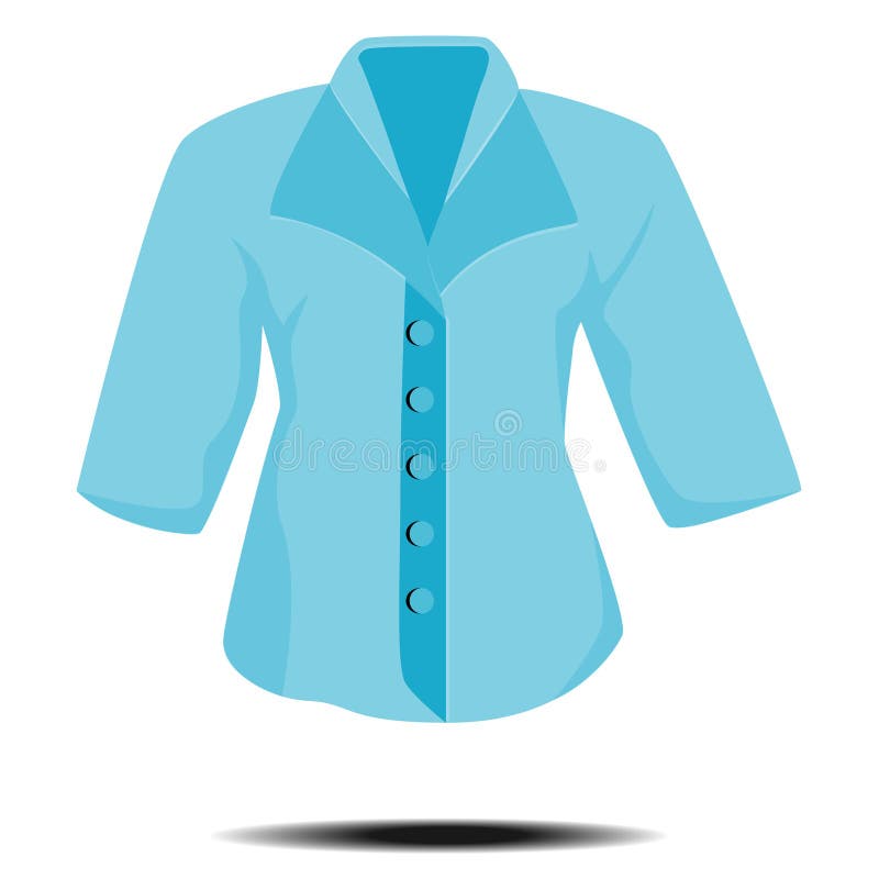 Fashion blue cloth stock illustration. Illustration of cloth - 104671050