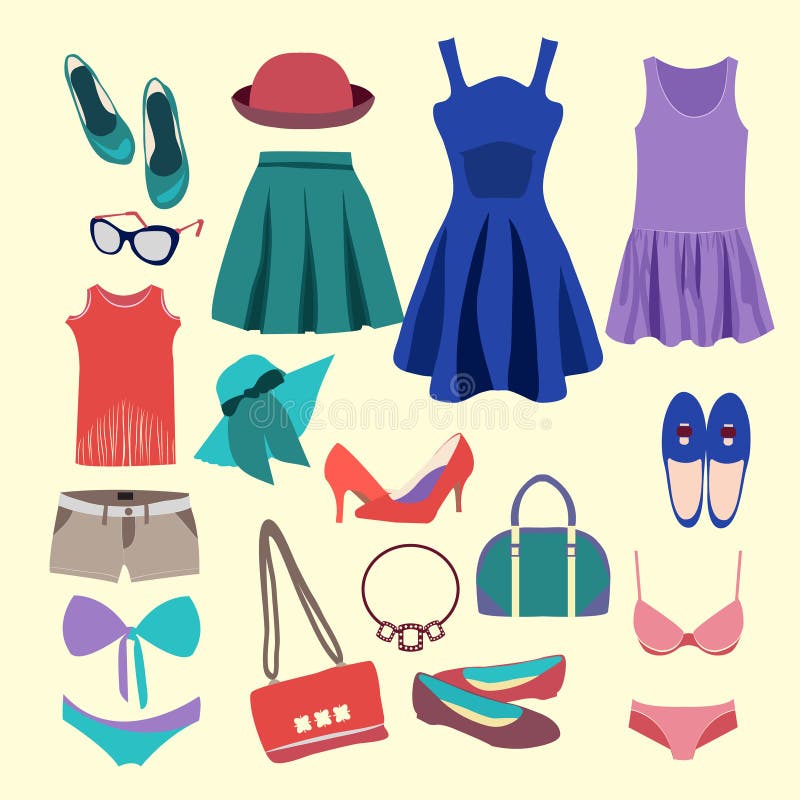 Summer Clothes Stock Illustrations – 114,814 Summer Clothes Stock  Illustrations, Vectors & Clipart - Dreamstime