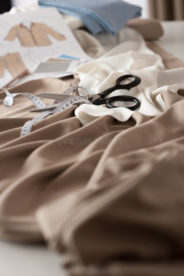 Fashion Designer Studio with Equipment Stock Image Image of thread, 12175505