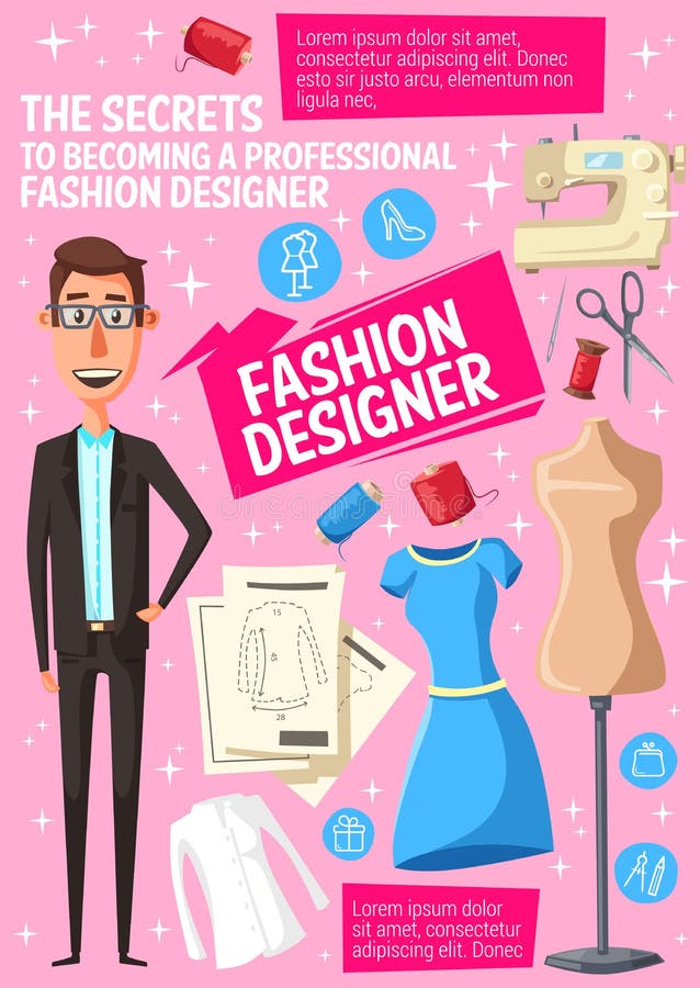 Designer Fashion Studio Stock Illustrations – 2,480 Designer Fashion ...