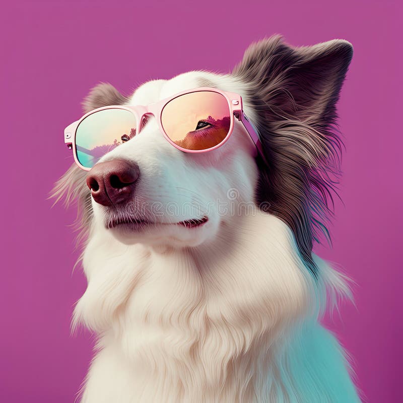 Premium AI Image  Cute funny cartoon dog with funny expression