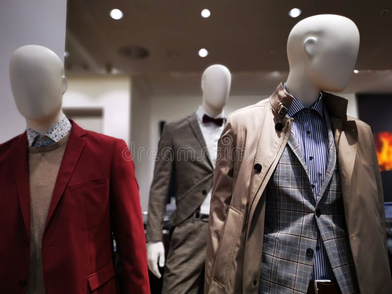 Fashion Dummy - Clothing for Men Stock Image - Image of mannequin ...