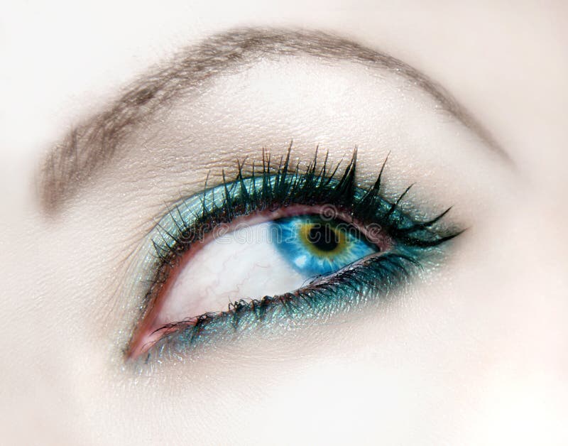 Fashion eye royalty free stock photo