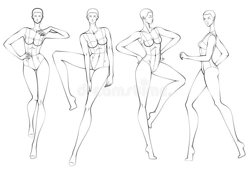 Shopping Time: 100+ Professional Figure Templates for Fashion Designers:  Fashion Sketchpad with 18 Croqui Styles in 6 Poses: Fashion, I Draw:  9781658940511: Amazon.com: Books