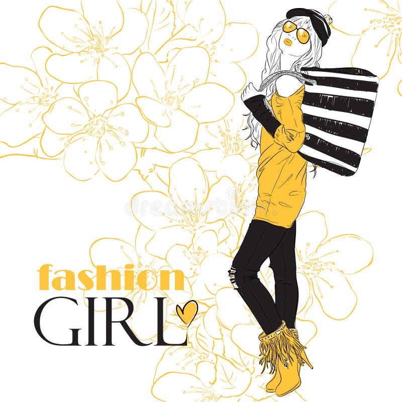 Fashion girl.