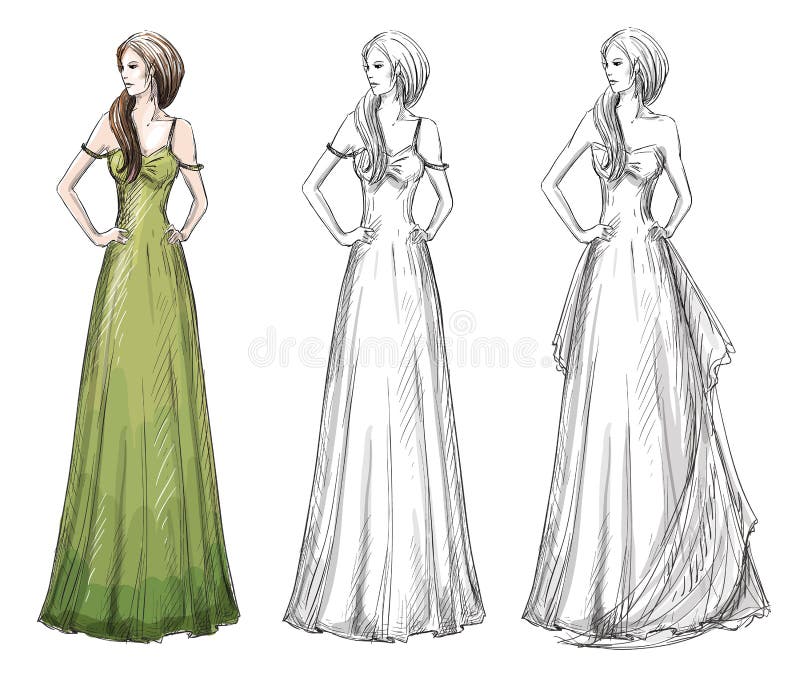 BEAUTY BEHOLDER'S EYE | Fashion illustration dresses, Fashion drawing  dresses, Fashion illustration sketches dresses