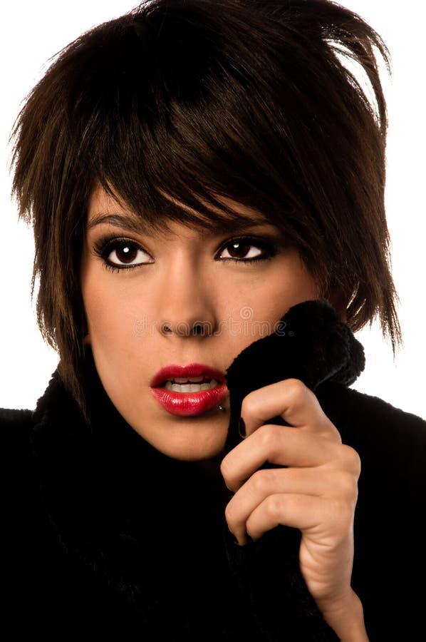 Fashion Head Shot stock photo. Image of face, shot, woman 12312620