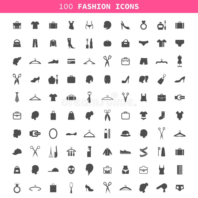 Washing Care Symbols, Vector Icon Set Stock Vector - Illustration of ...