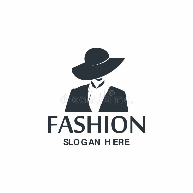 Woman Fashion Logo Design Inspiration Stock Vector - Illustration of ...