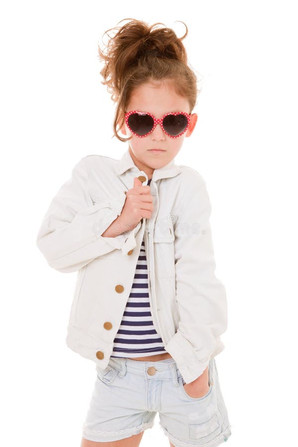 Fashion kid royalty free stock image