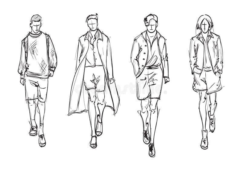 men's sketches