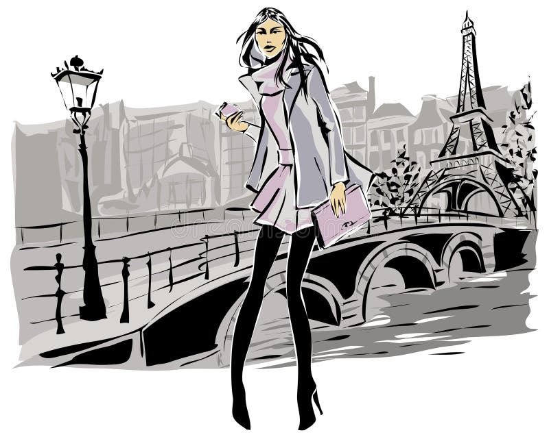 Fashion Show Paris Stock Illustrations – 264 Fashion Show Paris Stock ...