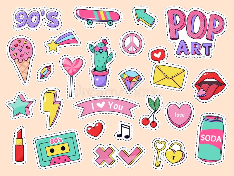 D149 Game Doodles Stickers Planner Stickers- Doodle Stickers Gaming Stickers Switch Doodle Stickers Sugar Pop Fizz