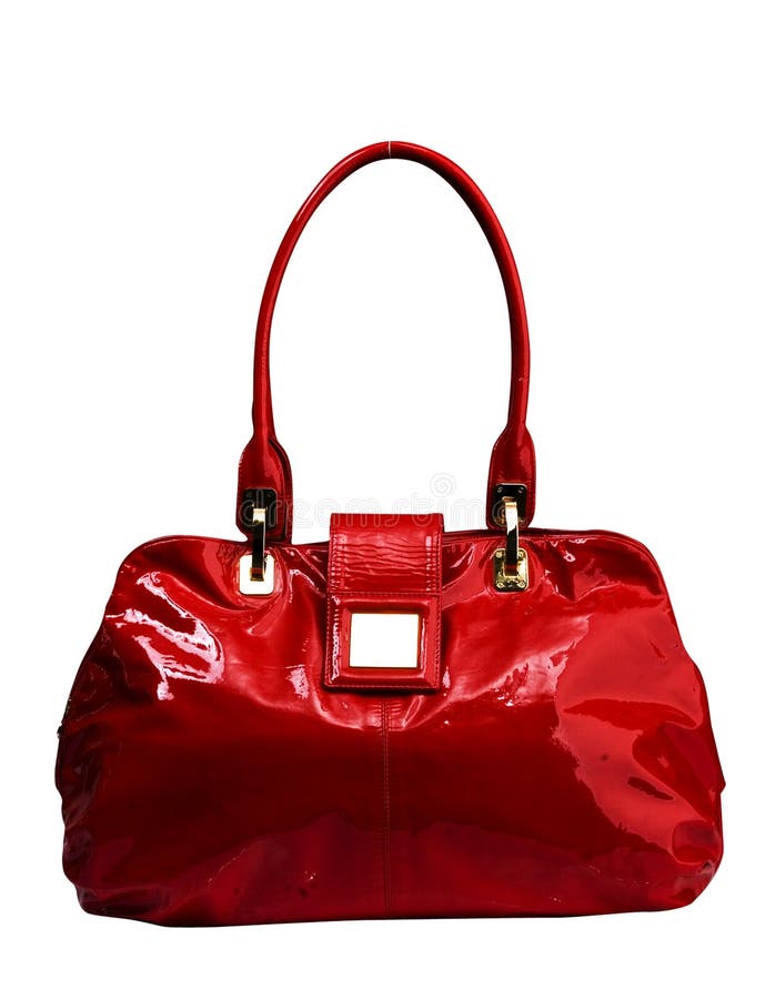 Fashion red bag