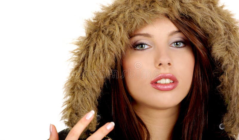 Glamour Portrait of girl stock photo. Image of lady, clean - 5447478