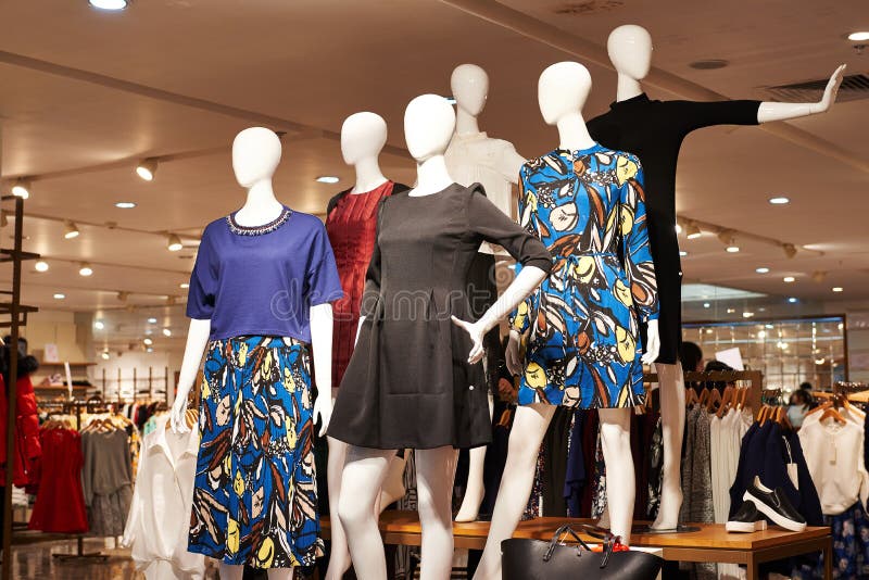 Fashion shop clothing store royalty free stock image Fashion shop clothing store royalty free stock image