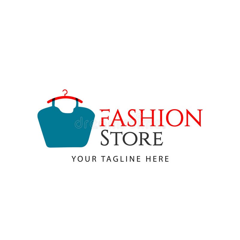 Fashion Store Logo Vector Template Design Illustration Stock Vector ...