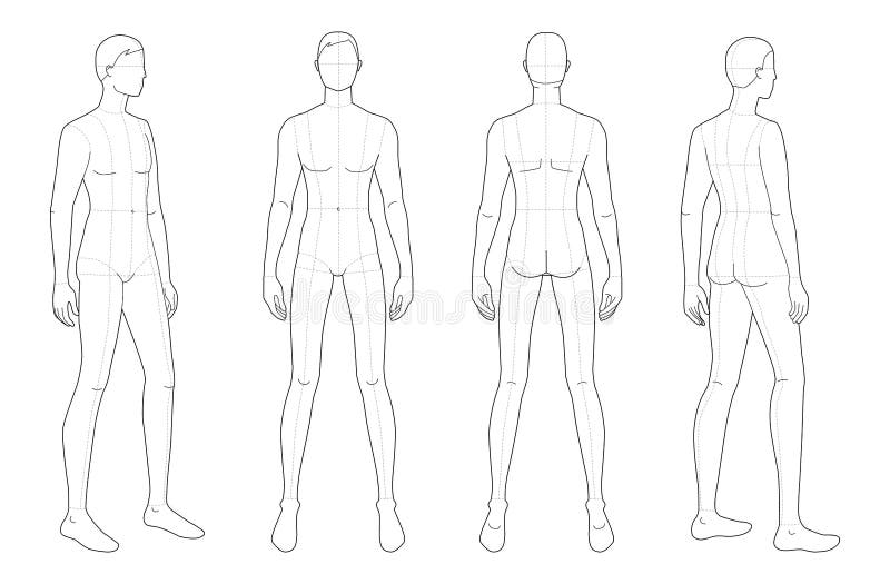 Featured image of post Body Template For Drawing Male All i ask id that credits are given to me