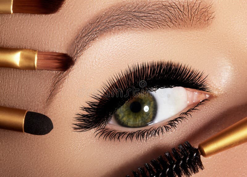 Use Lash Mascara Applying mascara stock photo Image of brunette pretty Use Lash Mascara Applying mascara stock photo Image of brunette pretty