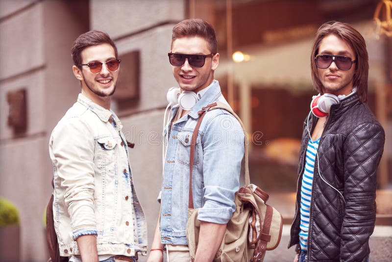 People in Sunglasses. Woman and Men Wear Masculine Clothes and Eyeglasses  Stock Photo - Image of elegant, concept: 145813344