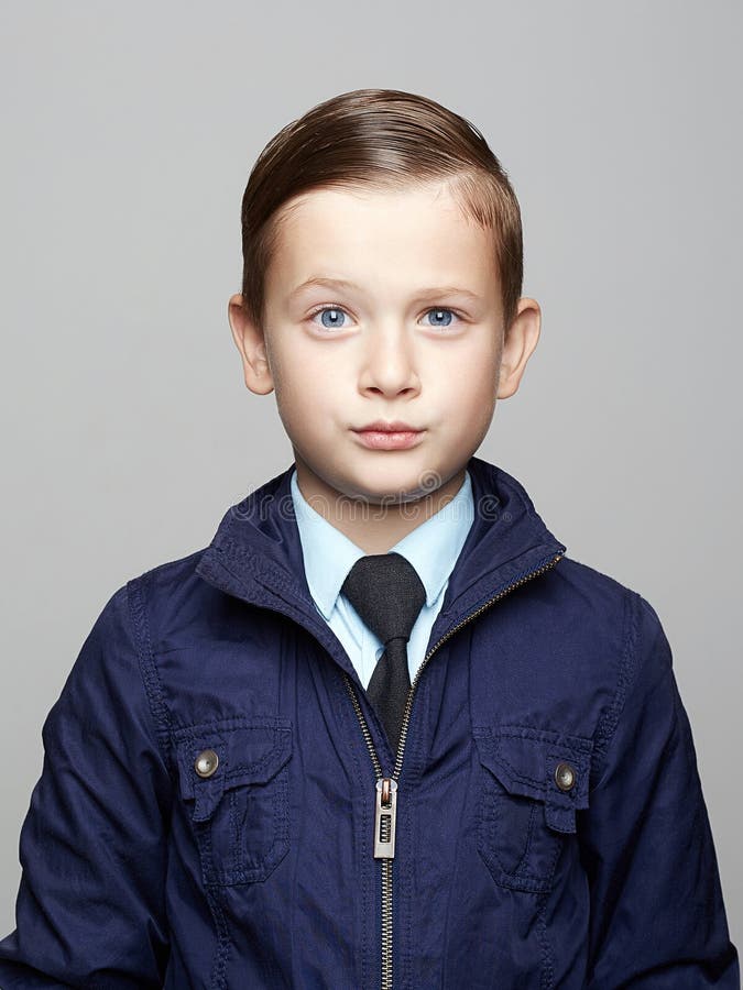 Fashionable Child with Trendy Haircut. Little Boy Stock Image - Image of jacket, careful: 136233215 Fashionable Child with Trendy Haircut. Little Boy Stock Image - Image of jacket, careful: 136233215