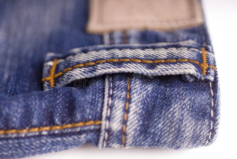Fashionable denim jeans
