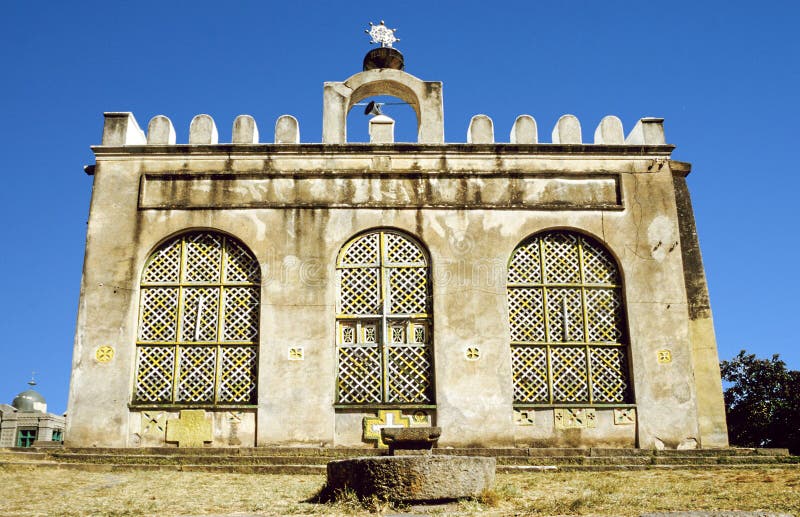 Fasil Fasil Ghebbi castle located in Gondar, Ethiopia. royalty free stock images Fasil Fasil Ghebbi castle located in Gondar, Ethiopia. royalty free stock images