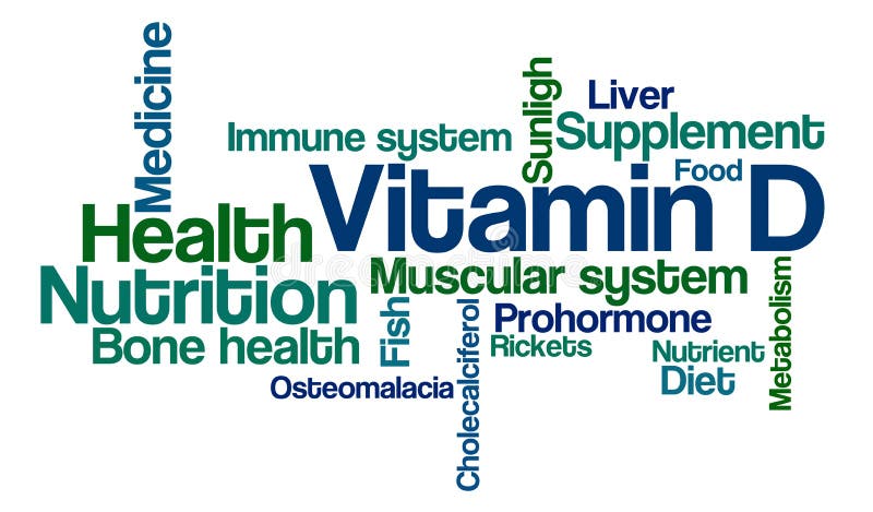 Fassen Sie Wolke auf einem weißen Hintergrund - Vitamin D ab stock abbildung Fassen Sie Wolke auf einem weißen Hintergrund - Vitamin D ab stock abbildung