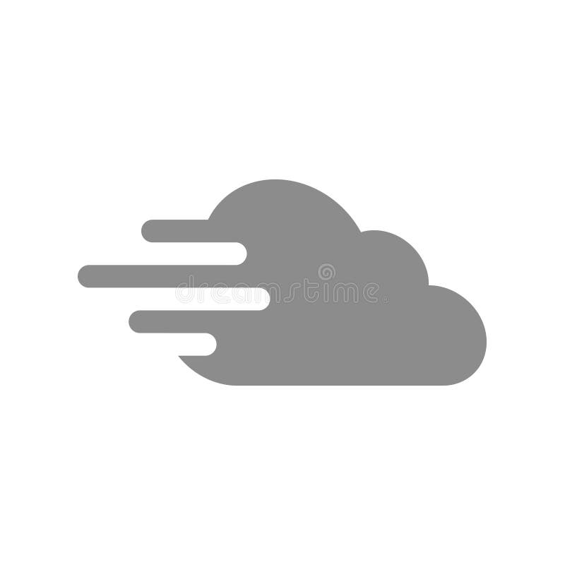 Fast cloud storage service vector illustration