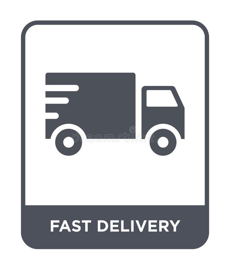 fast delivery icon in trendy design style. fast delivery icon isolated on white background. fast delivery vector icon simple and vector illustration fast delivery icon in trendy design style. fast delivery icon isolated on white background. fast delivery vector icon simple and vector illustration