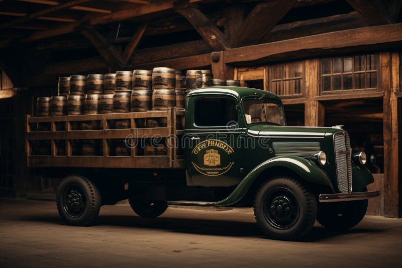 Fast and Efficient Delivery Truck Service vector illustration