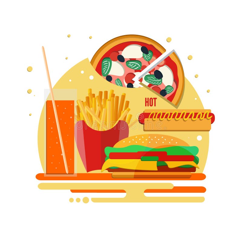 Fast food concept