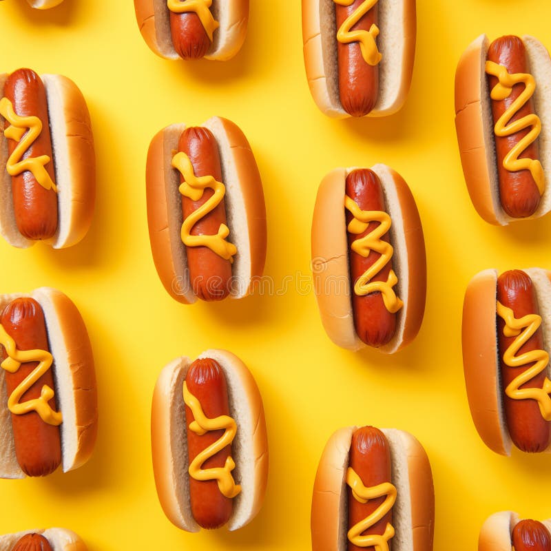 Fast food hot doga zdjęcie stock