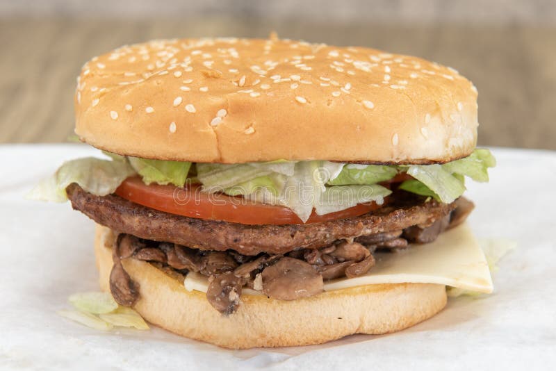 Fast Food for a Quick Meal on the Go Stock Photo - Image of stand