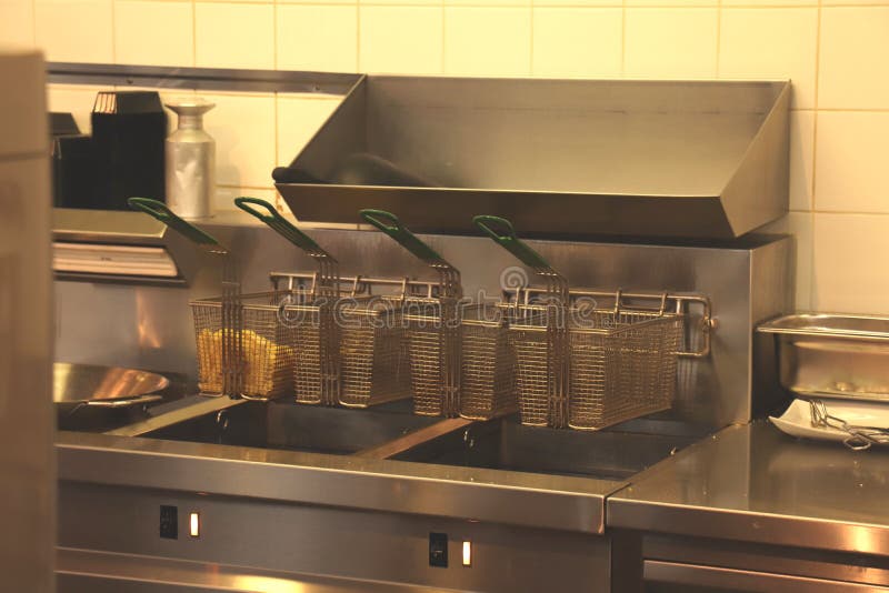 Fast food restaurant kitchen royalty free stock photos Fast food restaurant kitchen royalty free stock photos