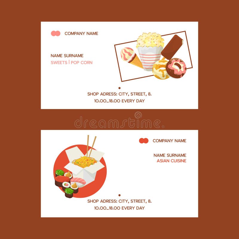 Sushi Cartoon Japanese Food, Vector Illustration. Cute Salmon Sashimi