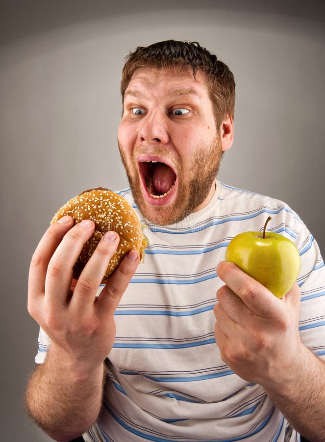 Fast Food VS Healthy Food Stock Photography Image 19390572 fast-food-vs-healthy-food-stock-photography-image-19390572