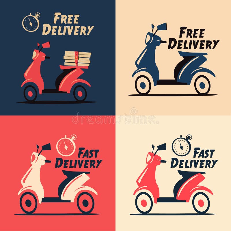 Delivery Bike Vector Images – Browse 70,526 Stock Photos, Vectors, and  Video