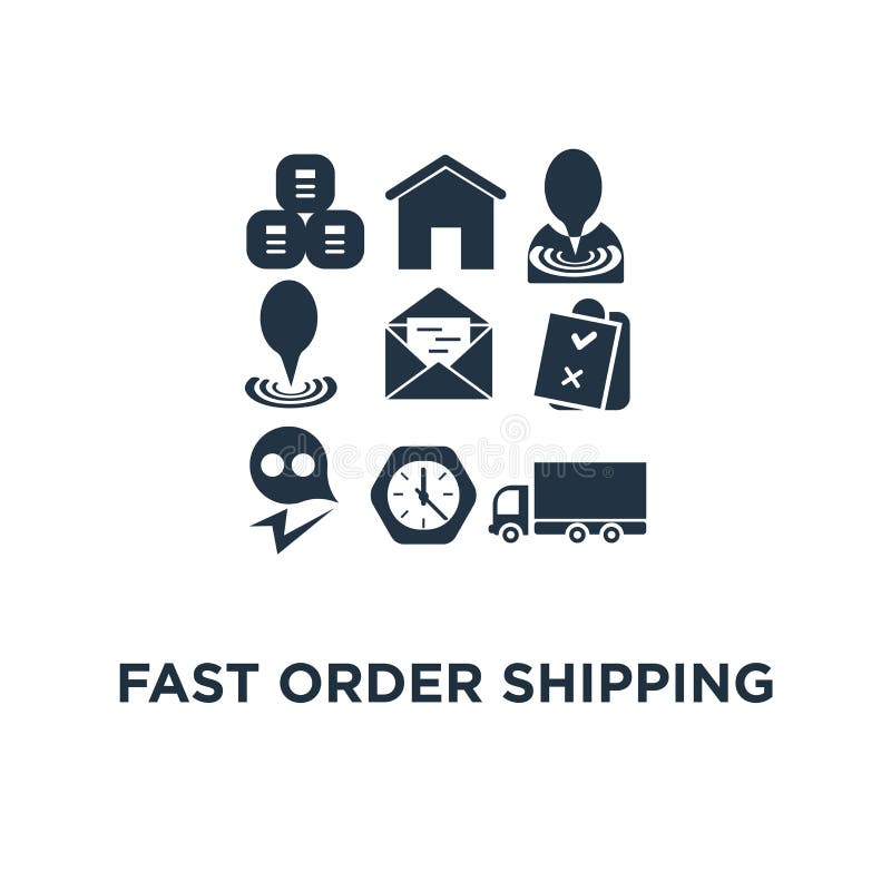 Fast order. Shipping order. Значок быстрая доставка. Иконка значок пункт проката. Иконка таможенный пункт.