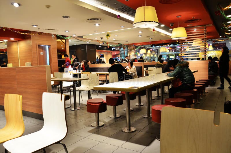 Fast restaurant editorial image. Image of food, indoor - 22575755