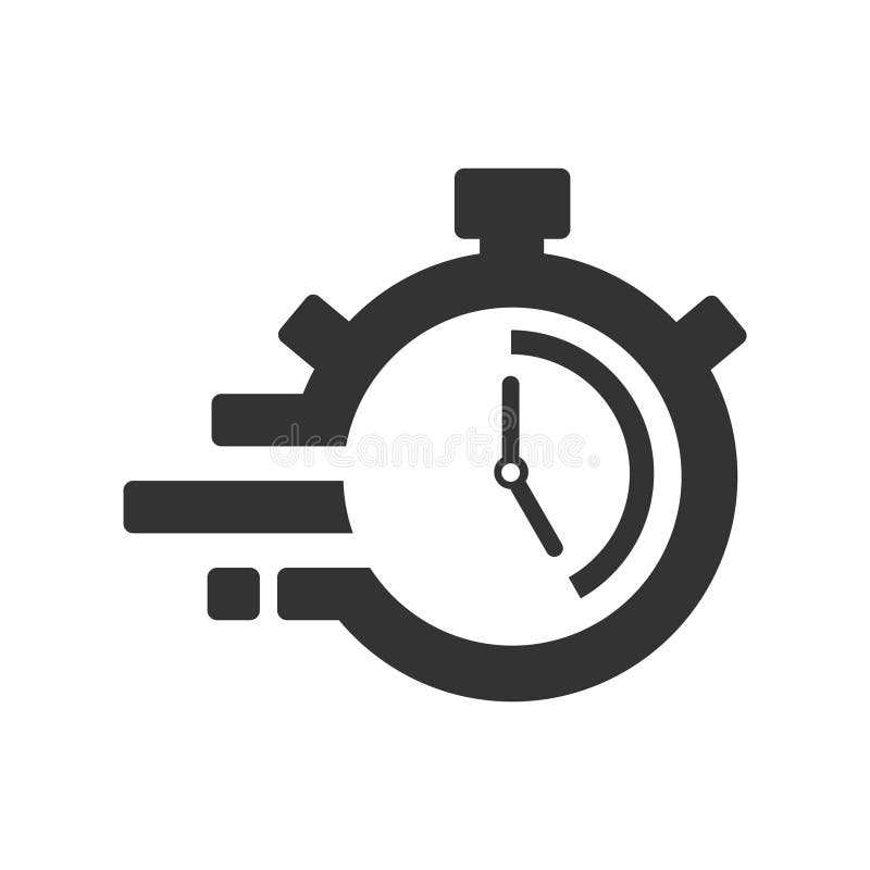 Stopwatch clock time vector icon speed symbol. Timer stopwatch sport  illustration chronometer circle sign countdown. Competition deadline  measure element. Stop watch business icon running 10902435 Vector Art at  Vecteezy