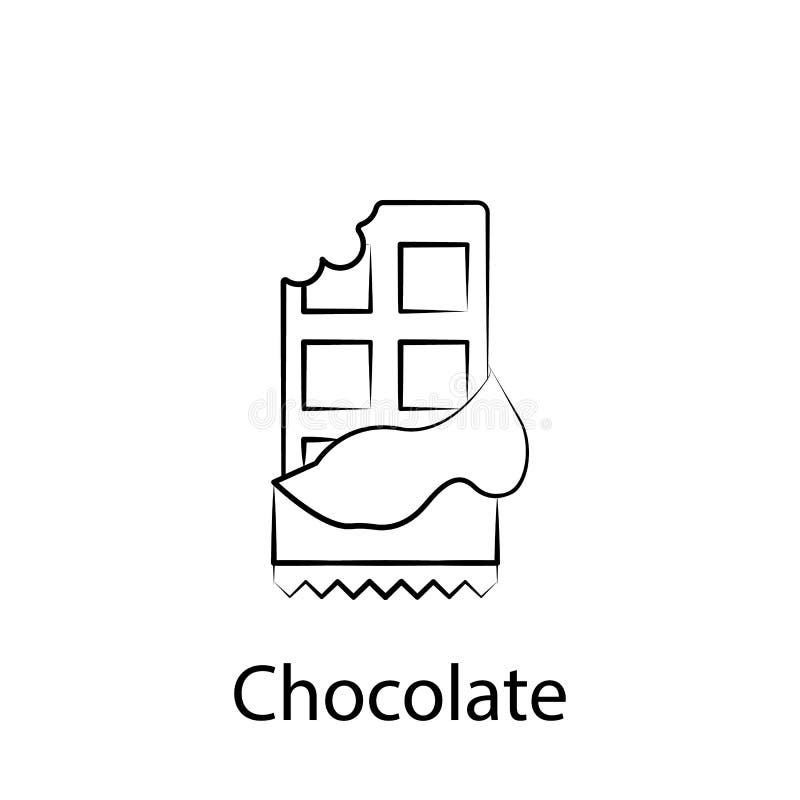 Fasta food konturu czekoladowa ikona Element karmowa ilustracyjna ikona Znaki i symbole mog? u?ywa? dla sieci, logo, mobilny app, royalty ilustracja Fasta food konturu czekoladowa ikona Element karmowa ilustracyjna ikona Znaki i symbole mog? u?ywa? dla sieci, logo, mobilny app, royalty ilustracja