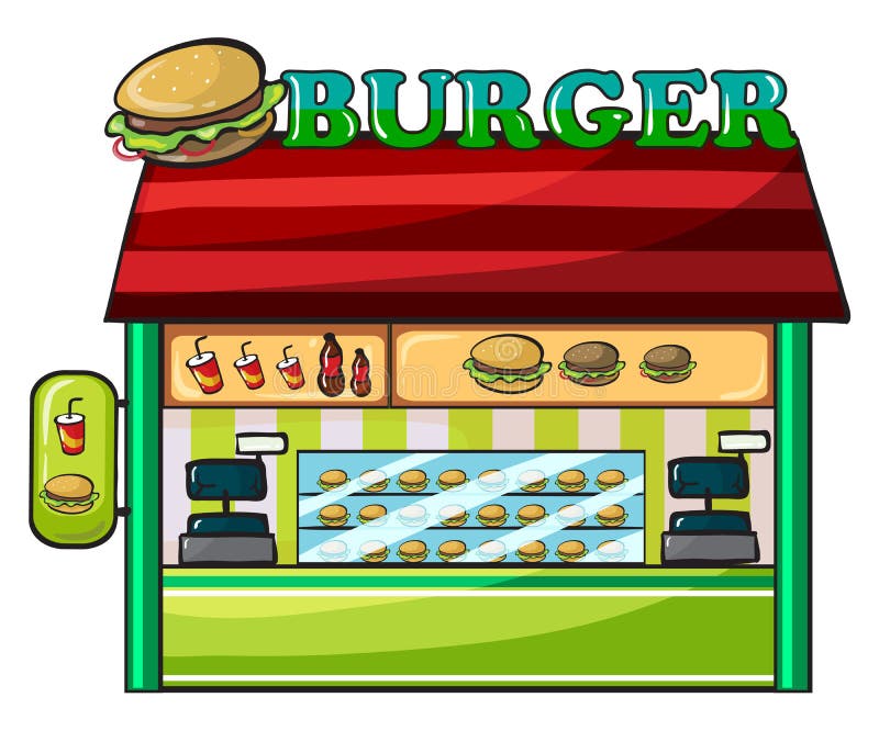 clip art restaurant building