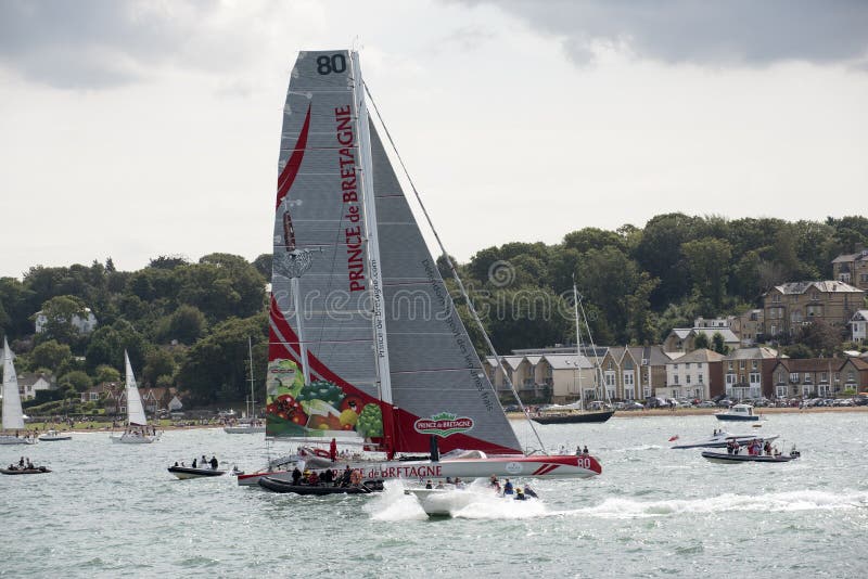 Fastnet Yacht Race off Cowes UK