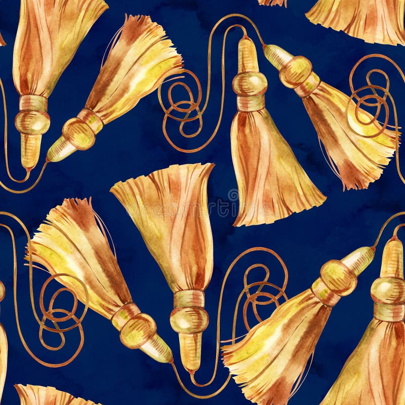 Fastst?lld illustration f?r guld- s?ml?s modell Textur f?r mode f?r vattenf?rghand utdragen med olika guld- kedjor, rep royaltyfri illustrationer Fastst?lld illustration f?r guld- s?ml?s modell Textur f?r mode f?r vattenf?rghand utdragen med olika guld- kedjor, rep royaltyfri illustrationer