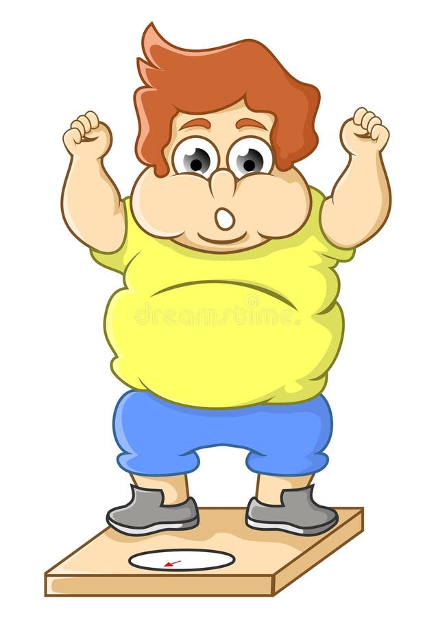 Fat boy stock illustration. Illustration of cartoon, lifestyle - 27259066